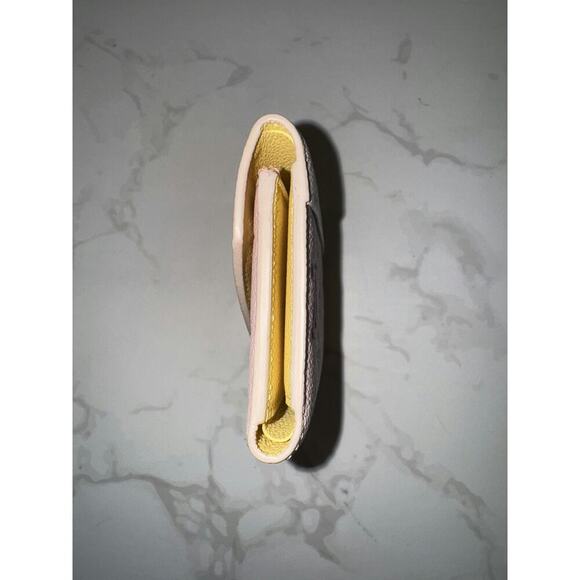 Louis Vuitton Pink Victorine Small Wallet - Excellent Condition - Picture 6 of 8